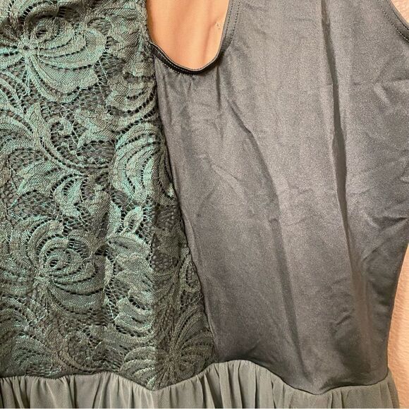 WEISSMAN Dance Costume lyrical sage green RUN TO YOU 11310 Adult plus size XXLA - Picture 4 of 11